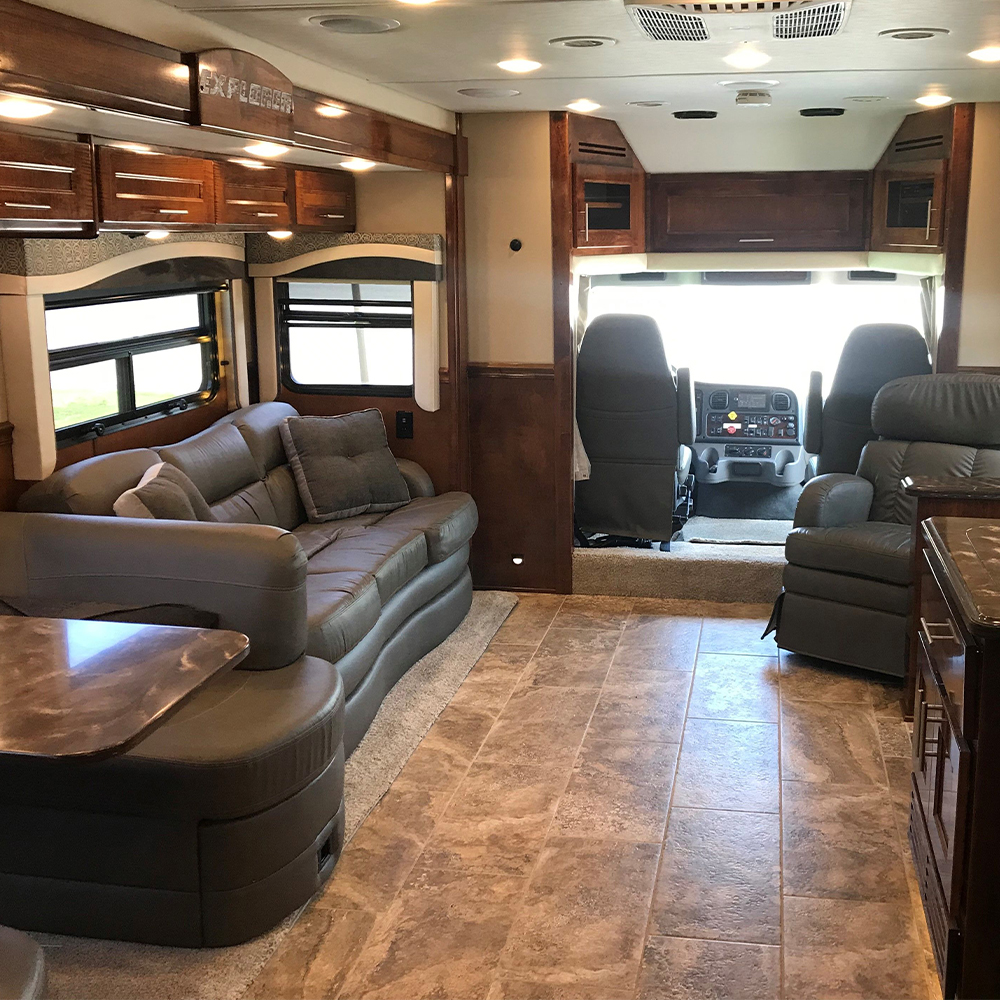 interior of an RV